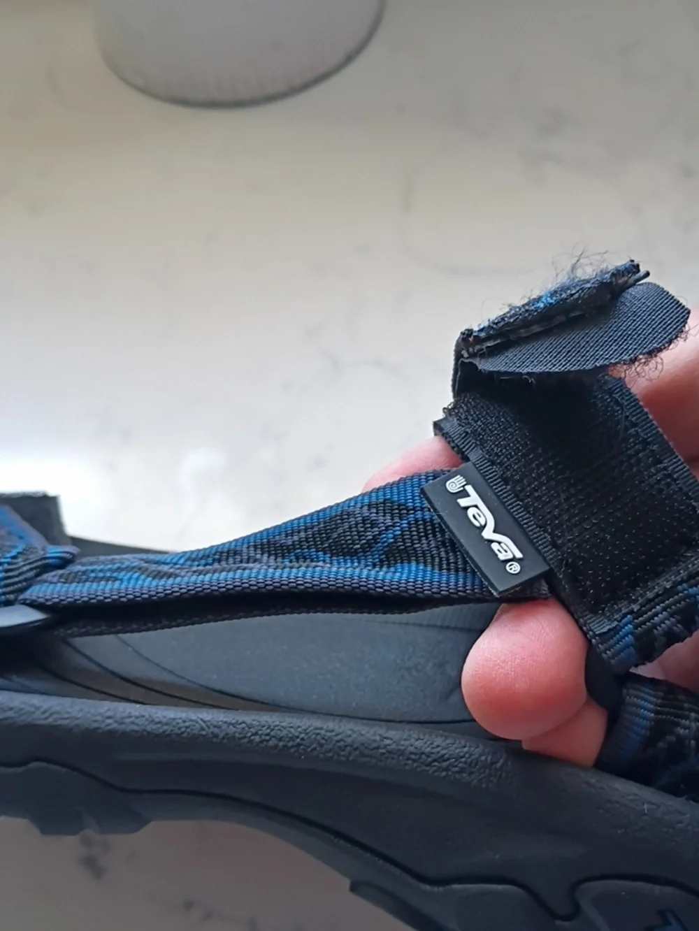 Teva Men's Outdoor Sport Sandals in Navy/Black